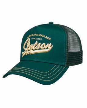 Special Online Offer Limited Time Discount Stetson American Heritage Classic Dark Forest Trucker Cap