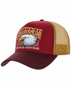 Dont Miss This Deal Stetson Eagle Head Trucker Cap