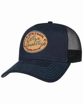 Stetson Vintage Brushed Twill Trucker Cap Online Exclusive Offer Dont Miss Todays Deal