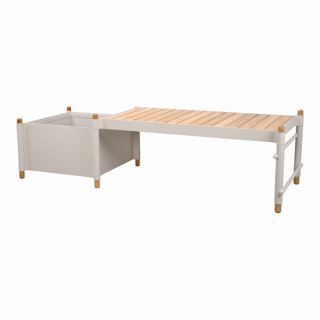 Sticks Outdoor Bench w/ Planter