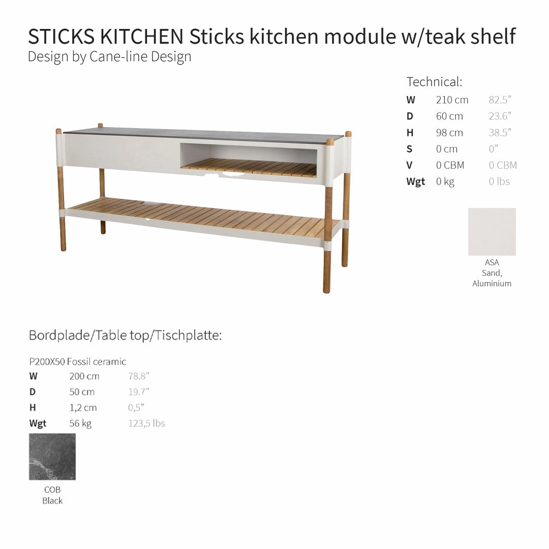 Sticks Outdoor Kitchen Module