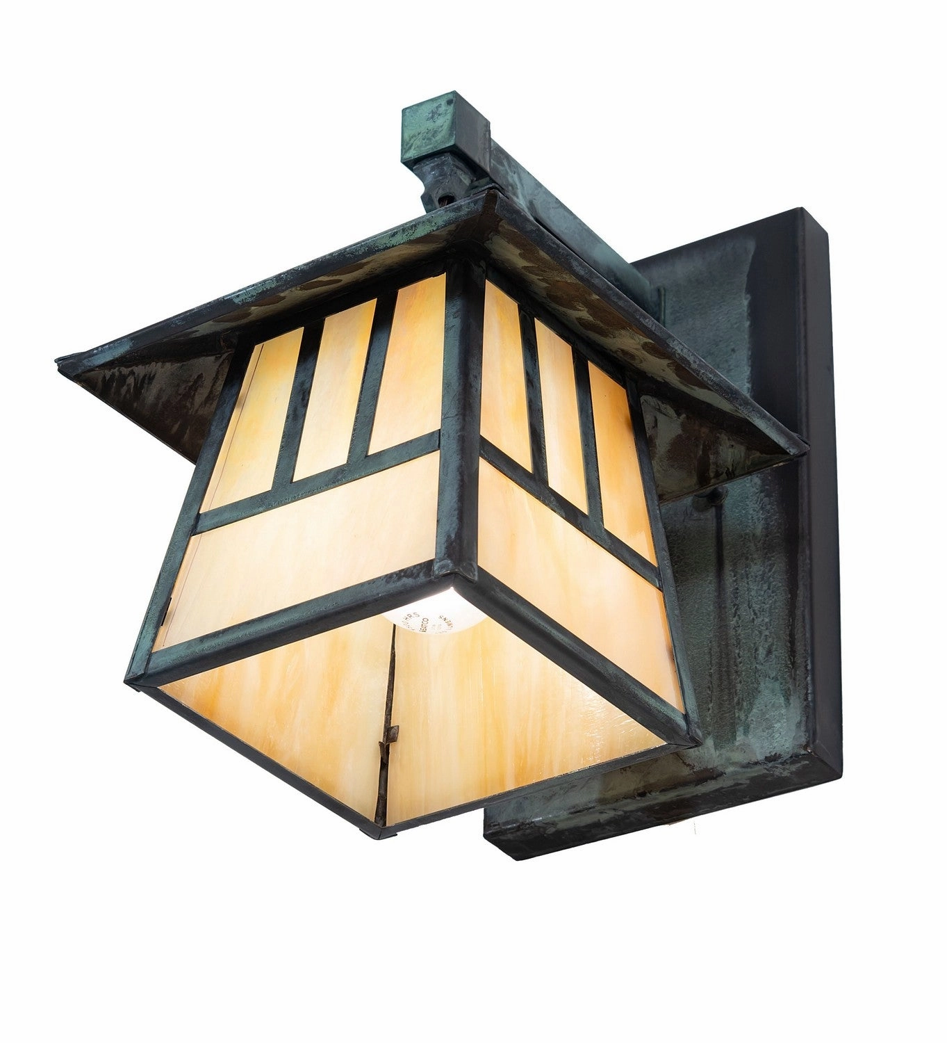 Stillwater One Light Wall Sconce Craftsman Verdigris