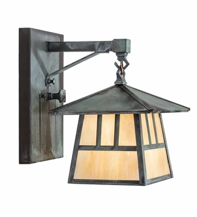 Stillwater One Light Wall Sconce Craftsman VerdigrisOutdoor wall sconces with motion sensor