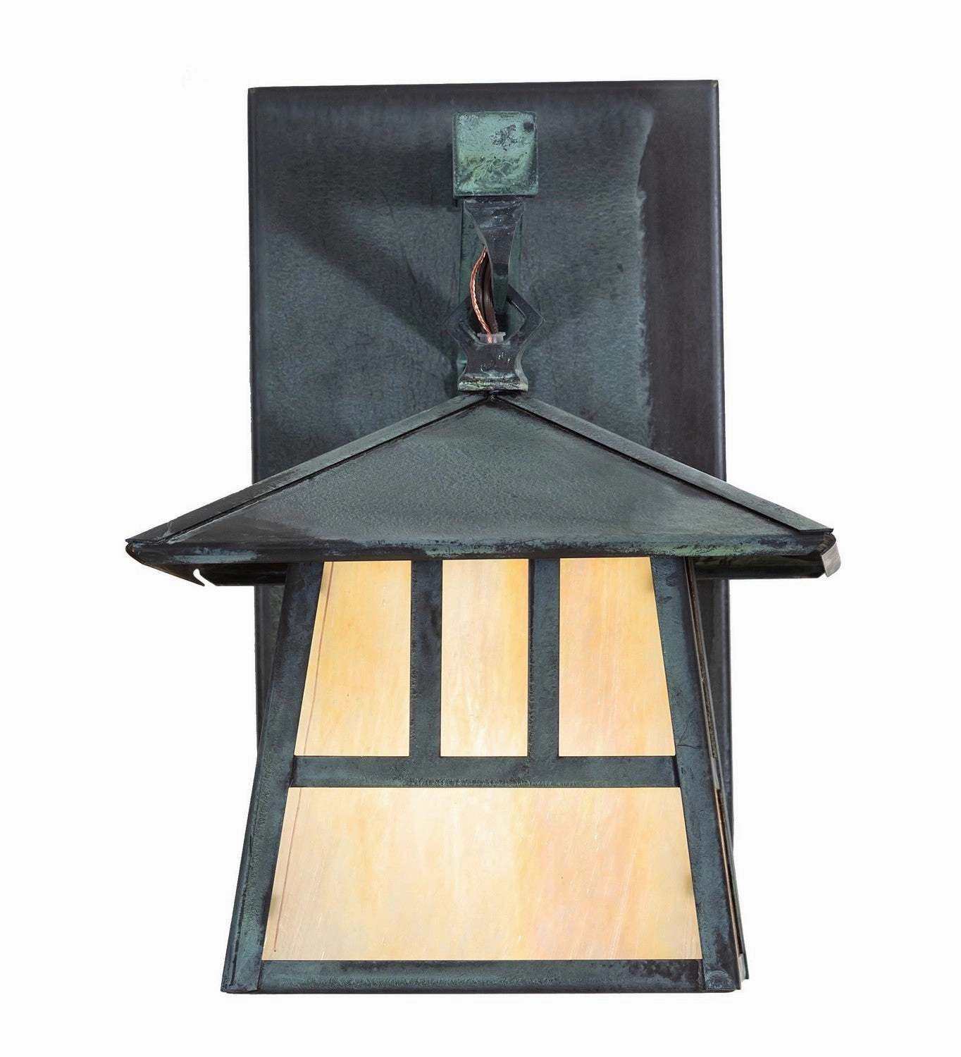 Stillwater One Light Wall Sconce Craftsman Verdigris