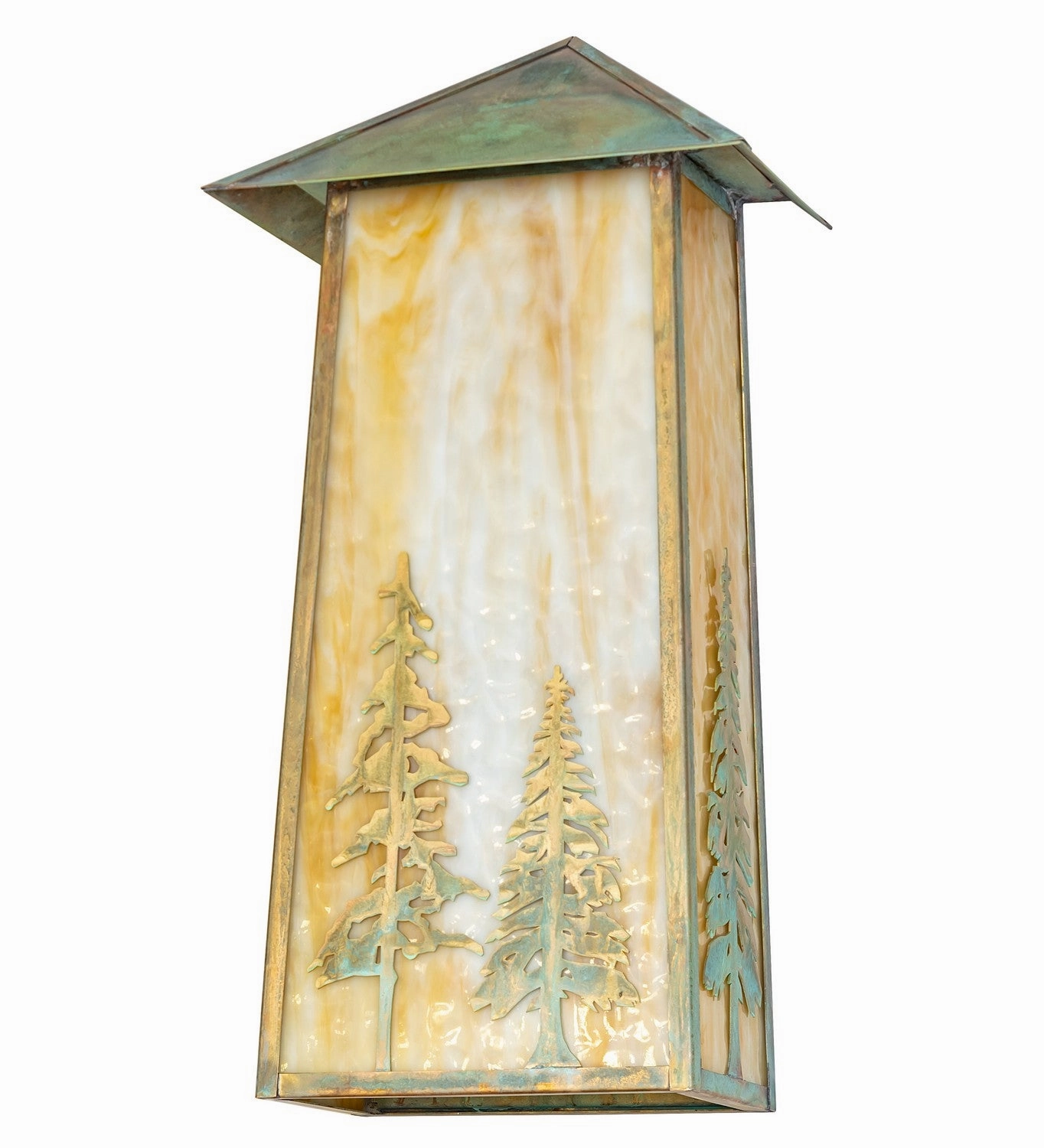 Stillwater Two Light Wall Sconce Verdigris