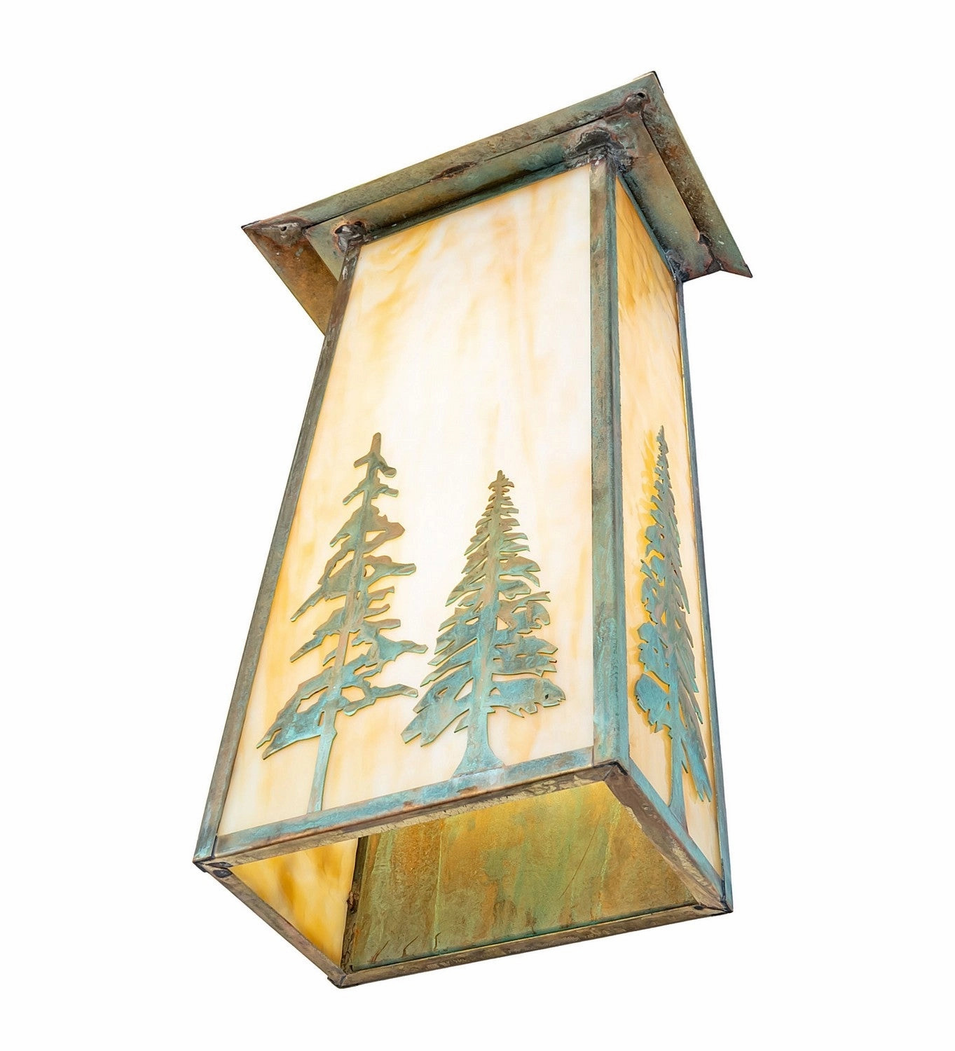 Stillwater Two Light Wall Sconce Verdigris