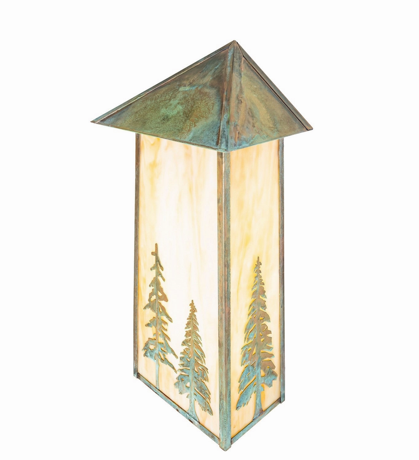 Stillwater Two Light Wall Sconce Verdigris