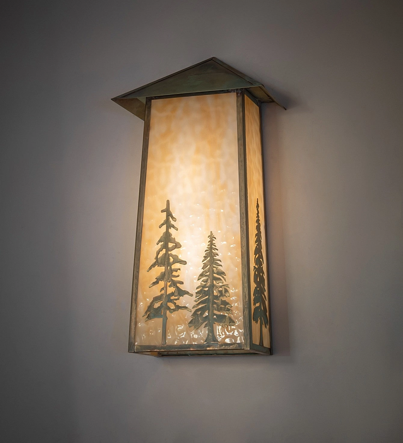 Stillwater Two Light Wall Sconce Verdigris
