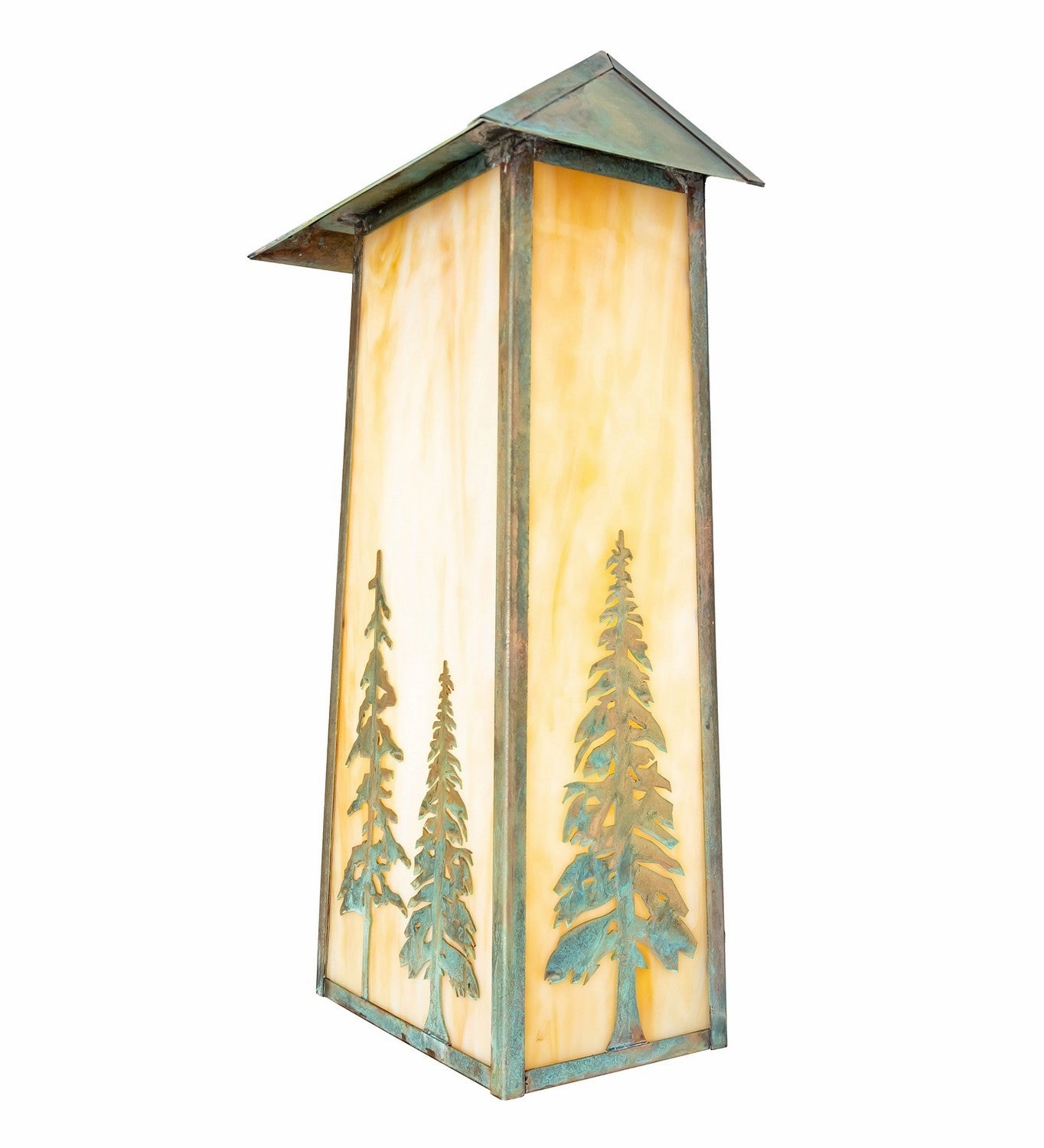 Stillwater Two Light Wall Sconce Verdigris