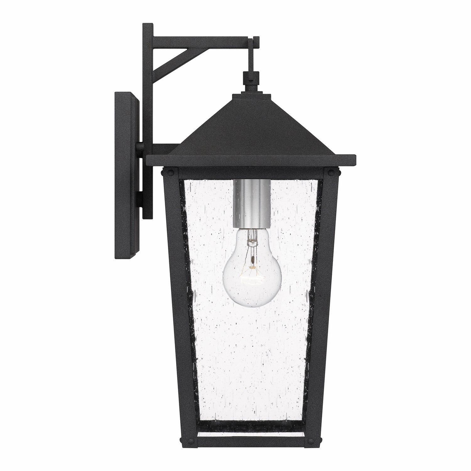 Stoneleigh One Light Outdoor Wall Mount Mottled Black