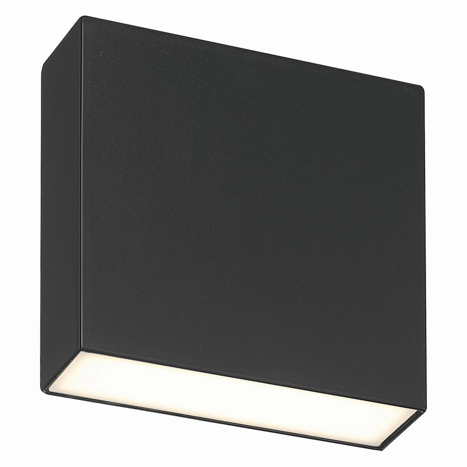 Strand LED Outdoor Wall Mount Black