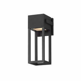 Strand VX LED Outdoor Wall Sconce BlackOutdoor wall sconces with motion sensor