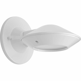Strata Led LED Wall Lantern WhiteOutdoor wall sconces with motion sensor