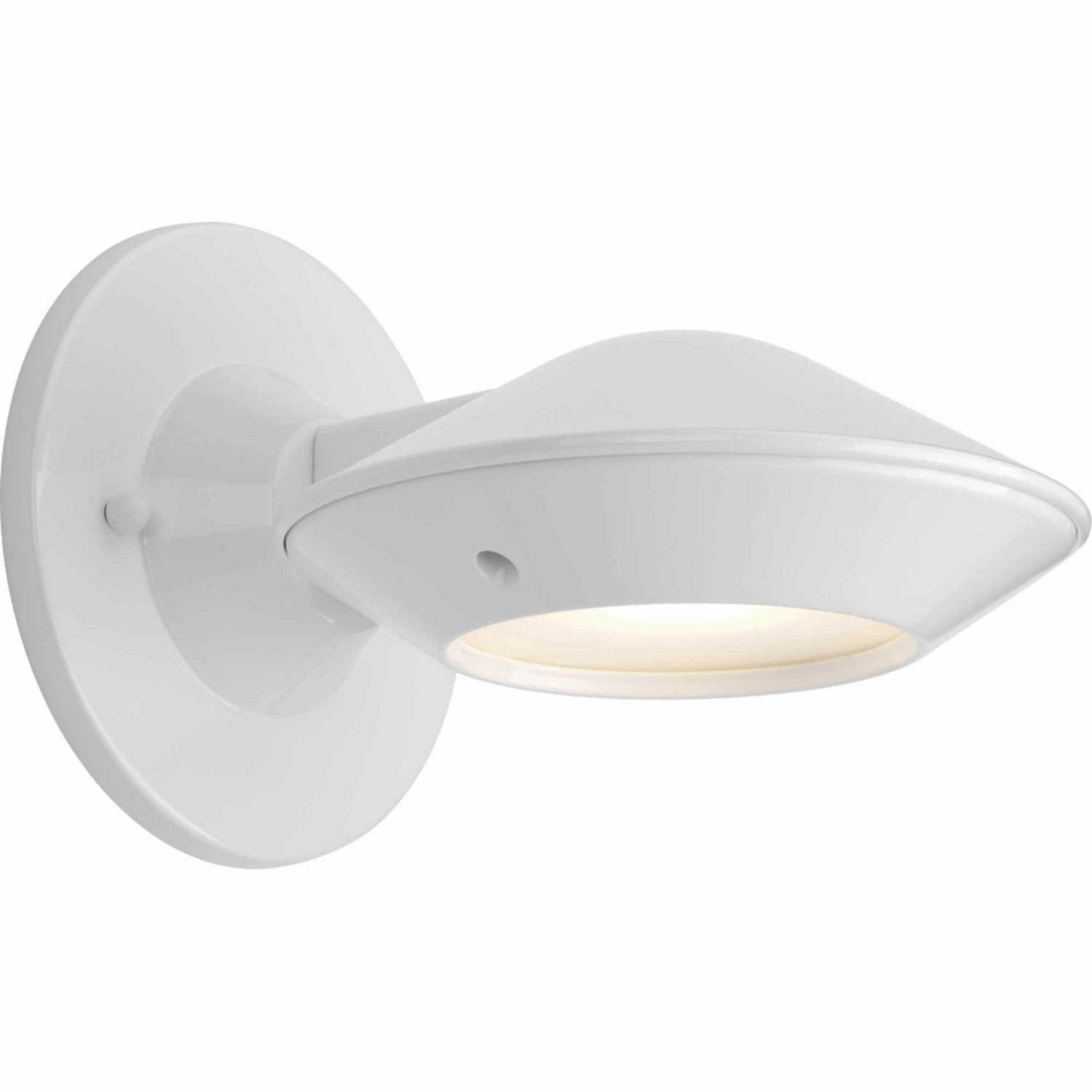 Strata Led LED Wall Lantern White