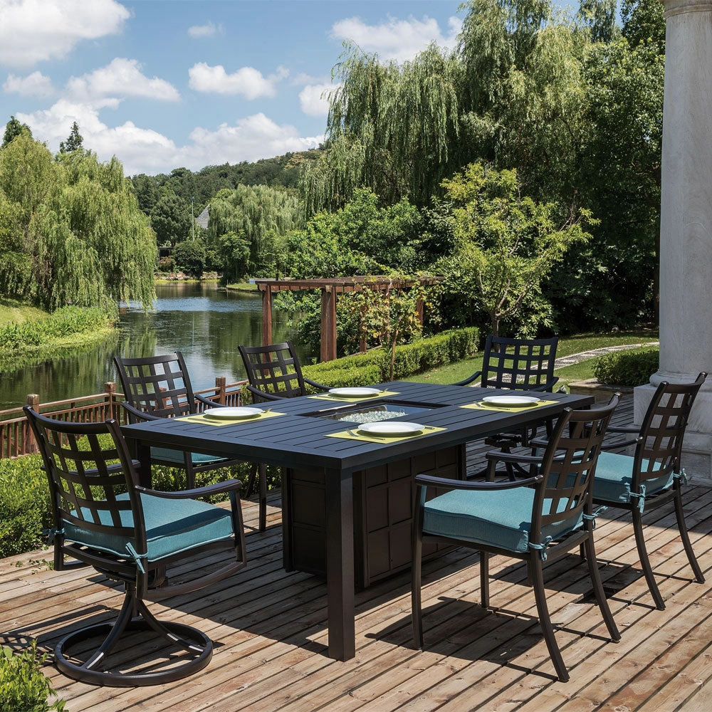 Stratford Swivel Rocker Dining Chair