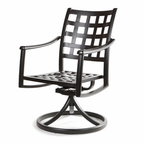 Stratford Swivel Rocker Dining Chairoutdoor dining chair with armrests