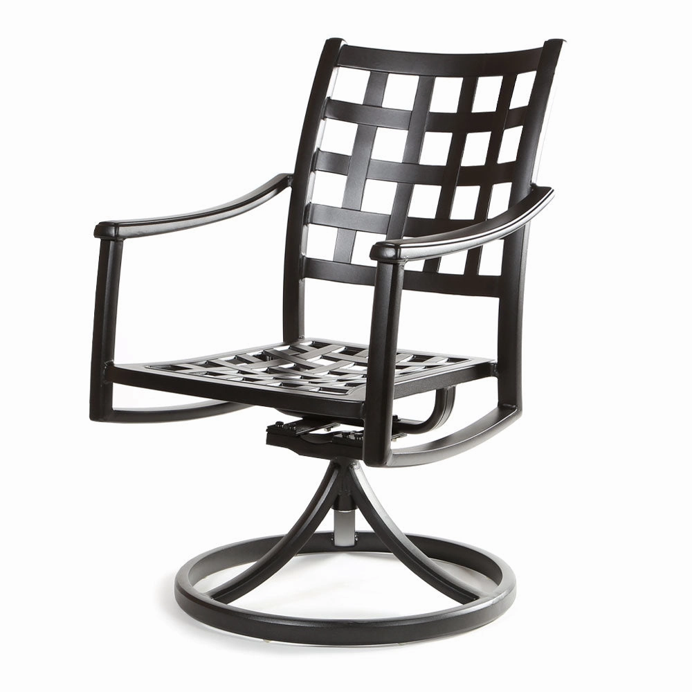 Stratford Swivel Rocker Dining Chairoutdoor dining chair with armrests