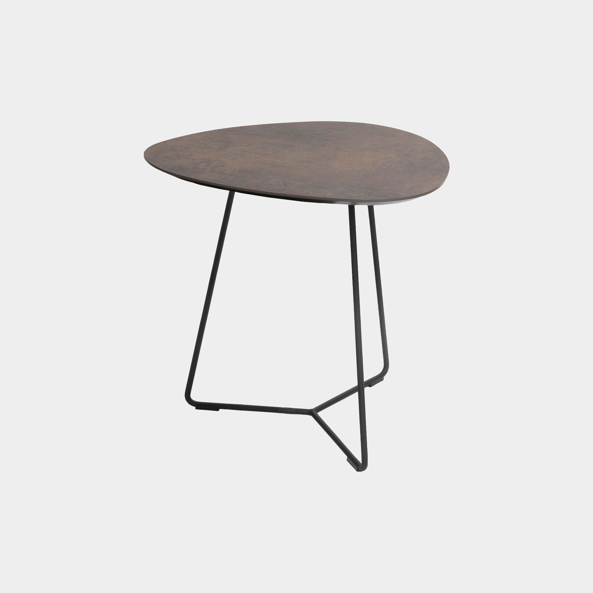 Stratus - 55cm End Table In Ceramic Effect