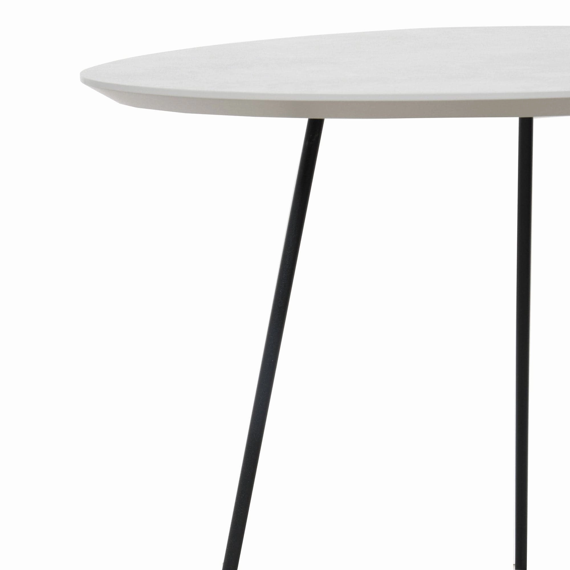 Stratus - 55cm End Table In Ceramic Effect