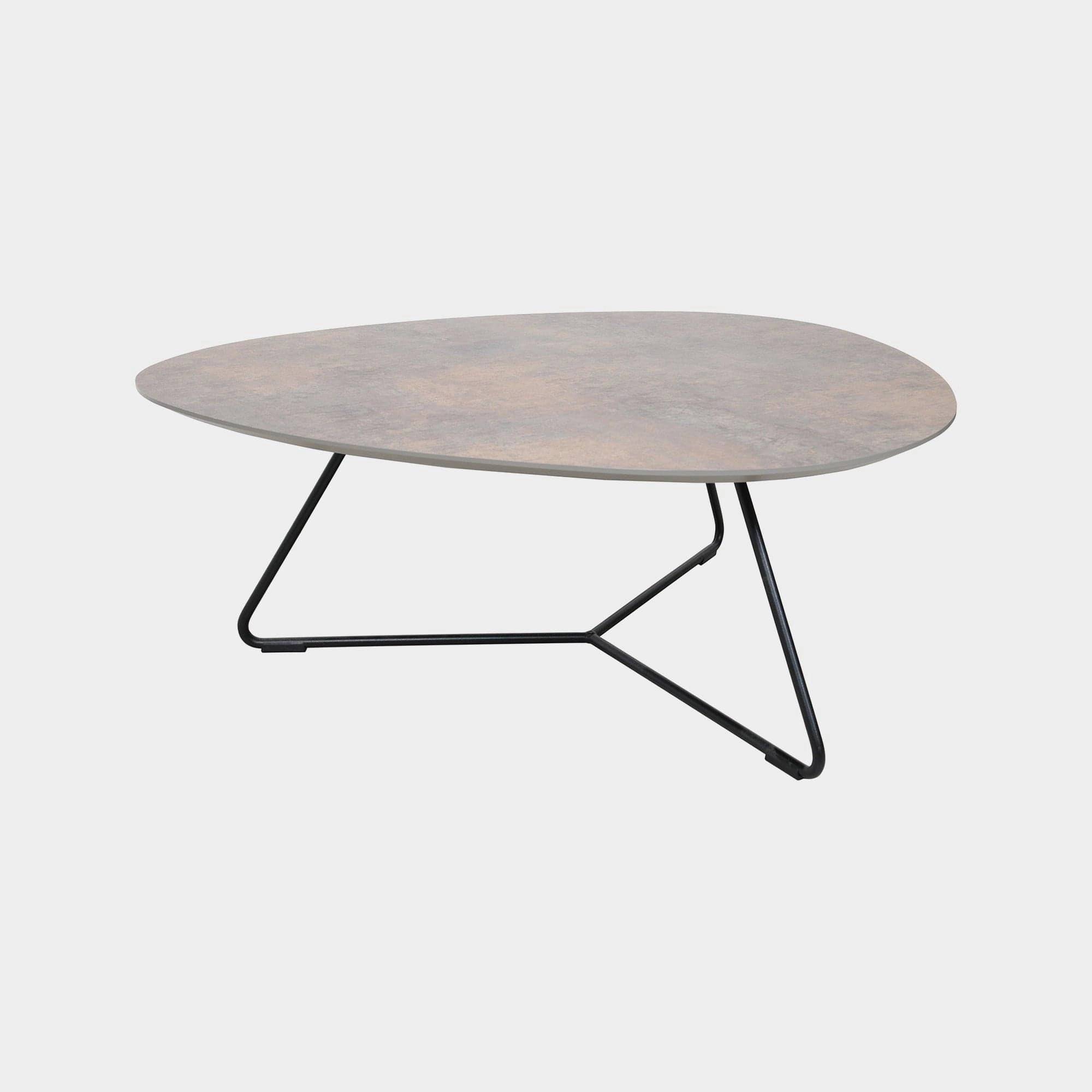 Stratus - 87cm Coffee Table In Ceramic Effectoutdoor coffee table for patio or lounge