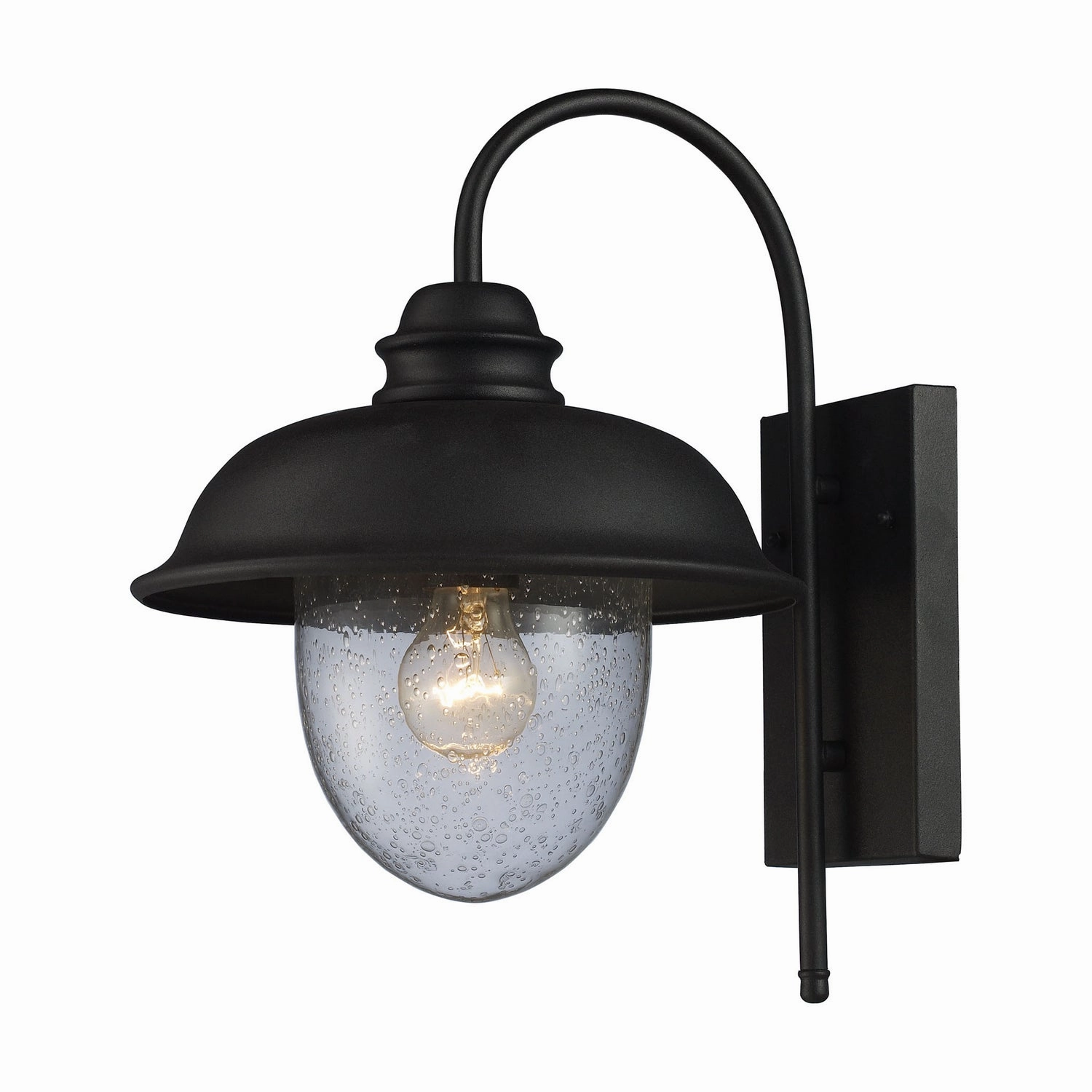 Streetside Cafe One Light Outdoor Wall Sconce Matte BlackOutdoor wall sconces with motion sensor