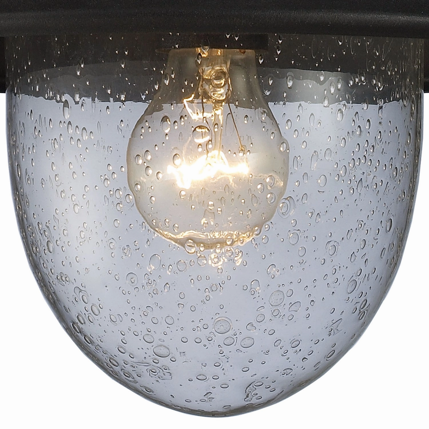 Streetside Cafe One Light Outdoor Wall Sconce Matte Black