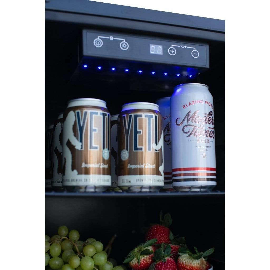 Summerset 15" Outdoor Rated Fridge w/Glass Door SSRFR-15G