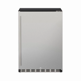 Summerset 24" 5.3 Cu. Ft. Outdoor Rated Compact Refrigerator outdoor beverage cooler with wheels