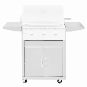 Summerset 26" Freestanding Cart for Sizzler Gas Grills CART-SZR25Stainless steel BBQ tool set