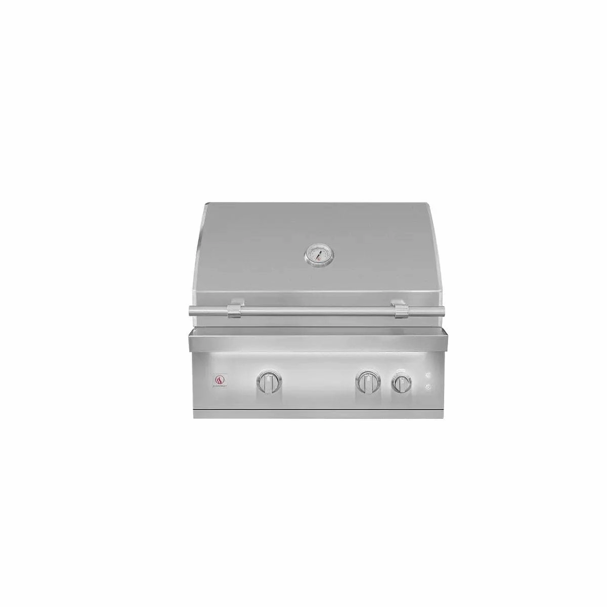 Summerset Quest Series 30" Built-In Gas Grill QTS30 stainless steel BBQ grill with side table