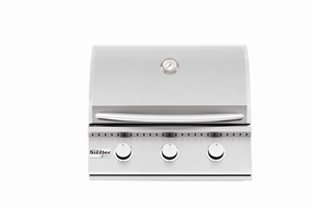 Summerset Sizzler 26" 3-Burner Built-In Gas Grill SIZ26 large capacity charcoal BBQ grills