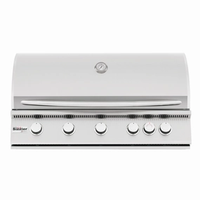 Summerset Sizzler 40" 5-Burner  Built-In Gas Grill SIZ40 large capacity charcoal BBQ grills