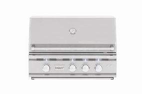 Summerset TRL 32" 3-Burner Built-In Gas Grill TRL32 large capacity charcoal BBQ grills