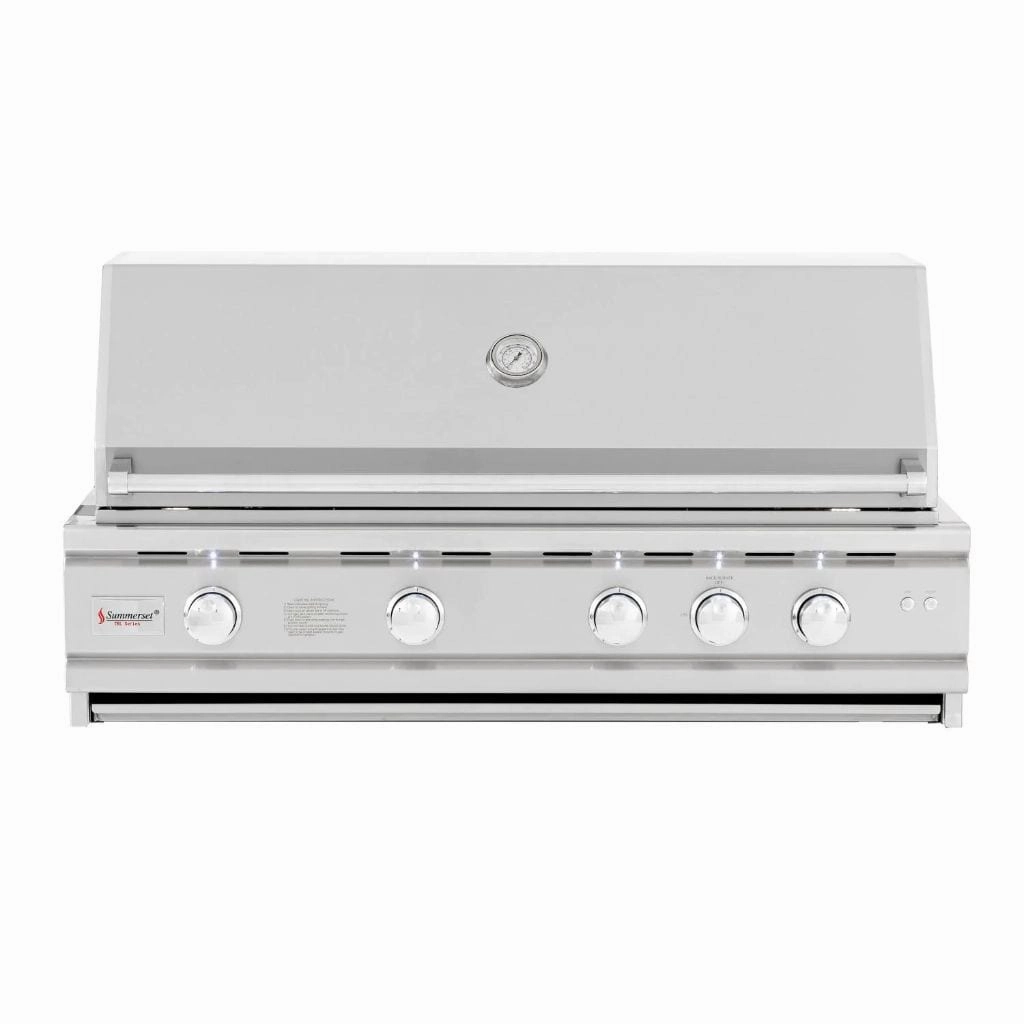 Summerset TRL 44" Deluxe Series 4-Burner Built-in Gas Grill professional outdoor BBQ grill set
