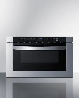 Summit MDR245SS 24" Wide Built-In Drawer Microwave