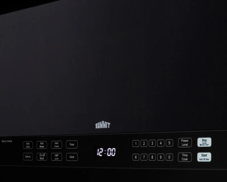 Summit MHOTR242B 24" Wide Over-The-Range Microwave