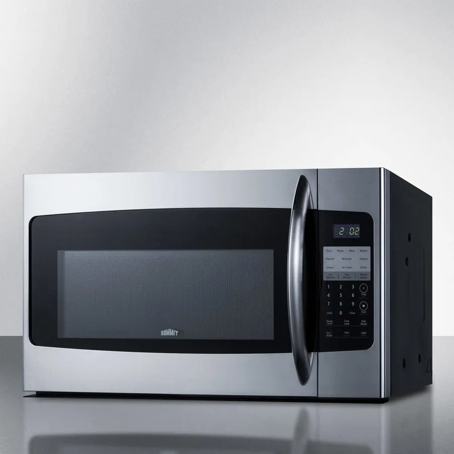 Summit OTRSS301 30" Wide Over-The-Range Microwave