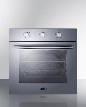 Summit SGW244SSLP 24" Wide Lp Gas Wall Oven