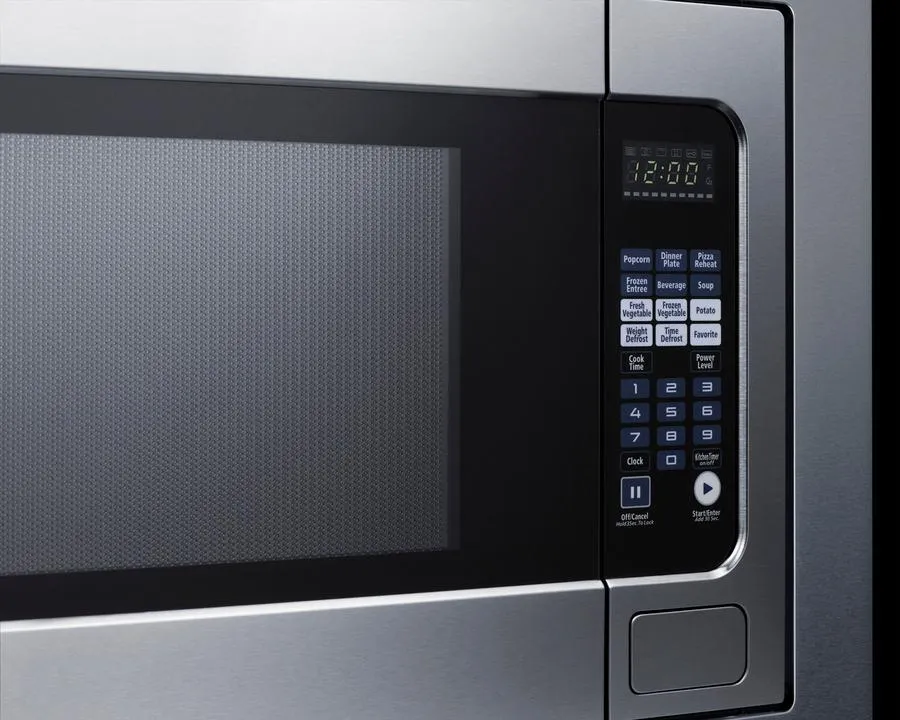 Summit SMBI27TK30 30" Wide Built-In Microwave (Trim Kit Included)