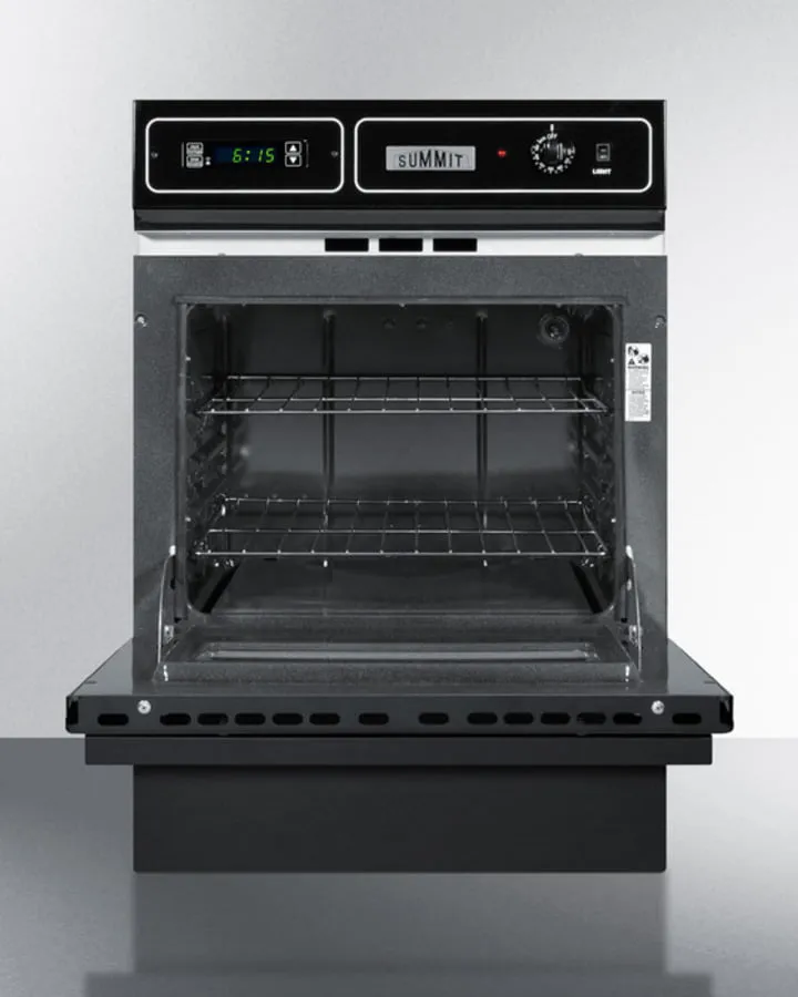 Summit TTM7212DK 24" Wide Gas Wall Oven