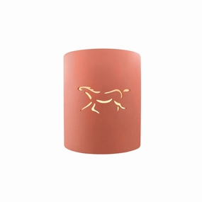 Sun Dagger One Light Outdoor Wall Sconce Gloss BlushOutdoor wall sconces with motion sensor