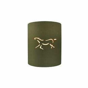 Sun Dagger One Light Outdoor Wall Sconce Matte GreenOutdoor wall sconces with motion sensor