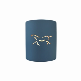 Sun Dagger One Light Outdoor Wall Sconce Midnight Sky w/ Matte WhiteOutdoor wall sconces with motion sensor