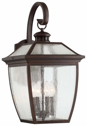 Sunnybrook Four Light Outdoor Wall Mount Alder BronzeOutdoor wall sconces with motion sensor