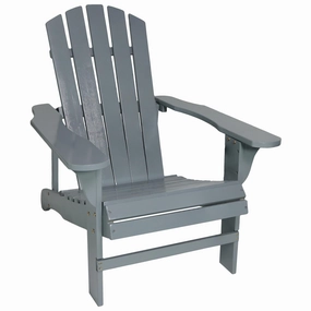 Sunnydaze Coastal Bliss Wooden Adirondack Chairoutdoor patio furniture set