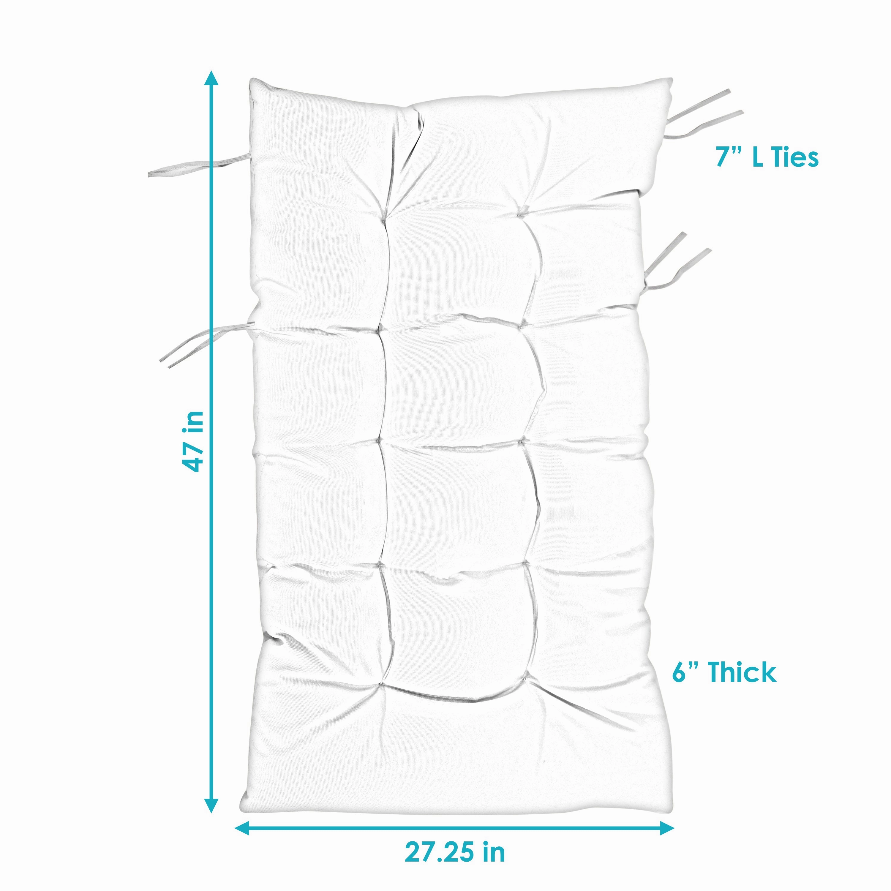 Sunnydaze Polyester Outdoor Egg Chair Cushion Replacement