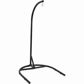 Sunnydaze Steel U-Shape Hanging Chair Stand - 76"outdoor patio furniture set