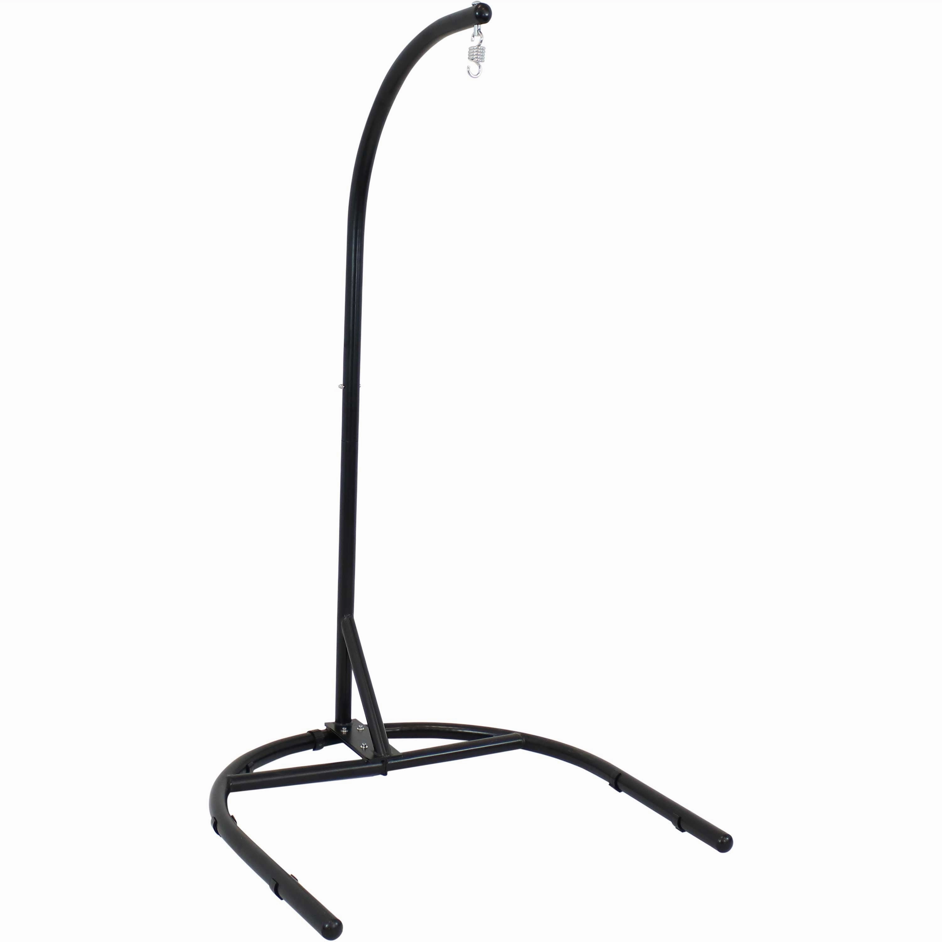 Sunnydaze Steel U-Shape Hanging Chair Stand - 76"outdoor patio furniture set