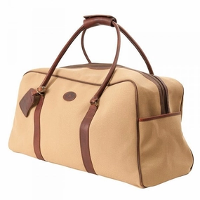 Melvill & Moon Canvas Bulawayo Duffel Bag | Khaki Mega Online Discount