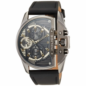 Men'S Watch Police Pewjf2203601 Black Grey Shop Save Big